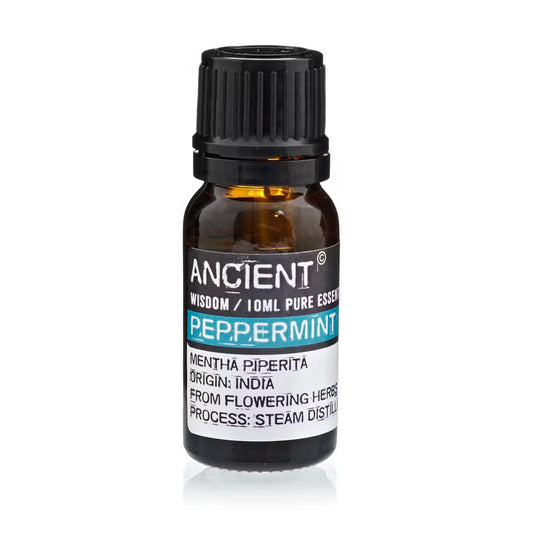 Ulei esențial de mentă 10 ml în sticlă brună
